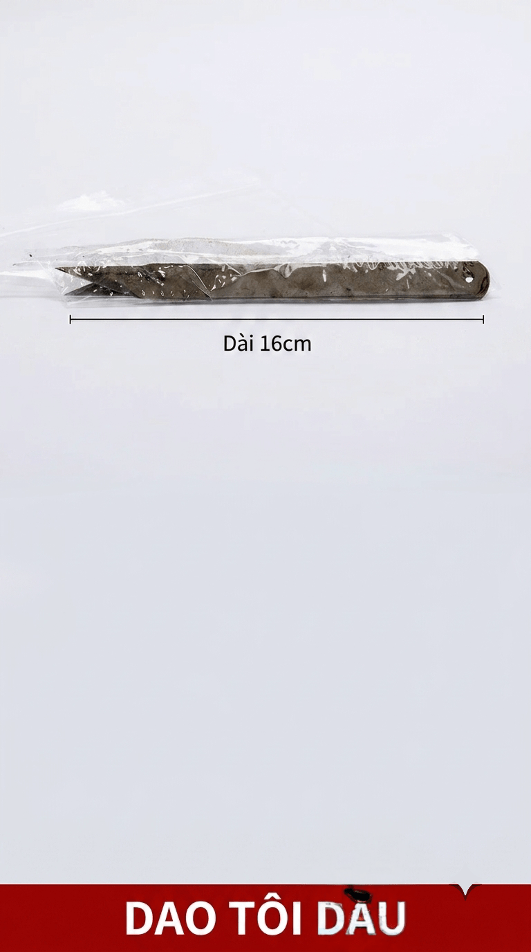 Dao Cắt Đất Sét Lưỡi Cưa Tiện Gốm 16cm