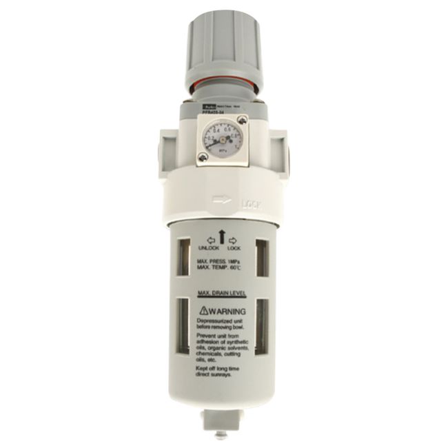 Bộ Lọc Khí – Chỉnh Áp Xả Tay Parker Size 1/2 PFR403-04