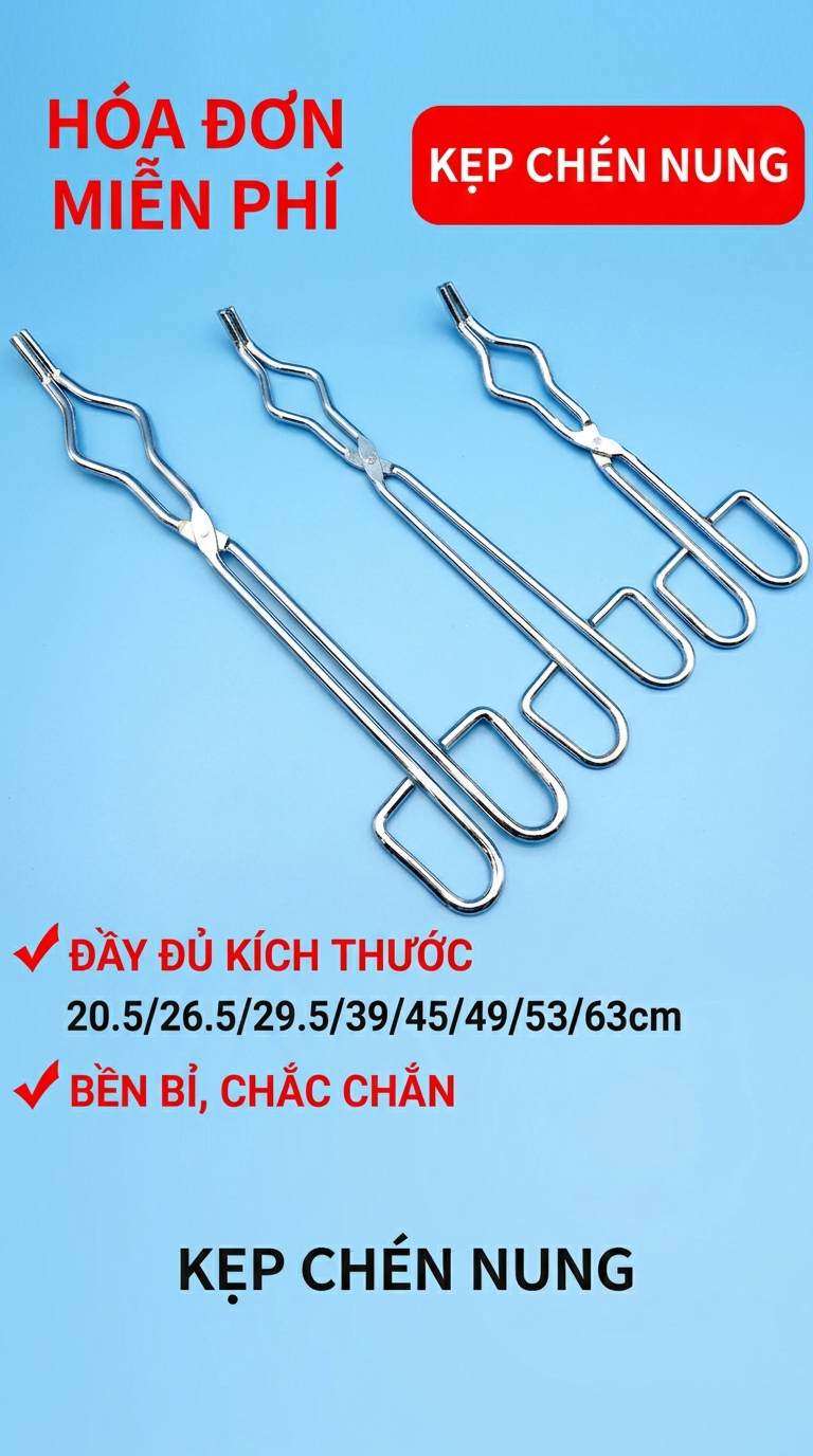 Kẹp Gắp Chén Nung Lò Nung Gốm Sứ Chuyên Dụng Huida