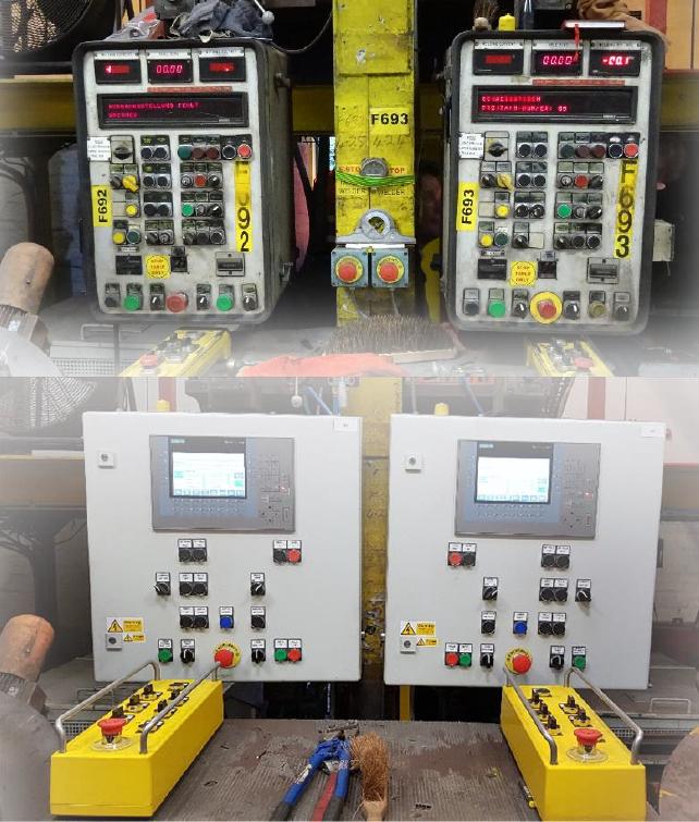 Lộ trình chuyển đổi từ các dòng HMI đời cũ (OP/TP) sang dòng Comfort hiện đại.